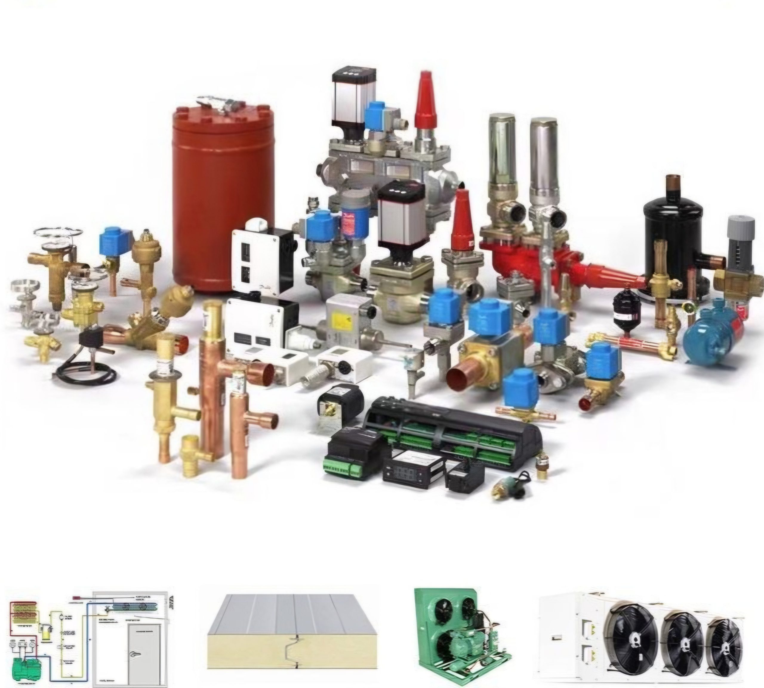 Refrigeration compressor parts
